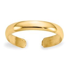 High Polished Toe Ring