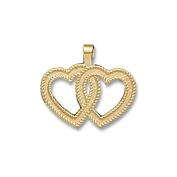 Double Heart Charm