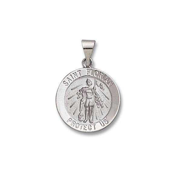 St. Florian  Round Pendant