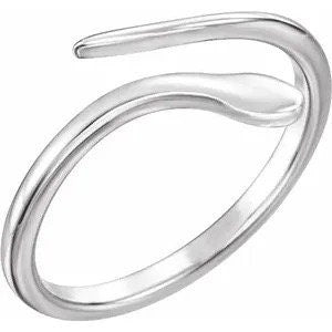 Snake Ring Sterling Silver