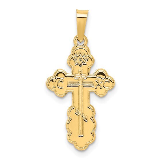 Mini Eastern Orthodox Cross Charm