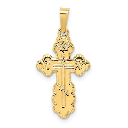 Mini Eastern Orthodox Cross Charm