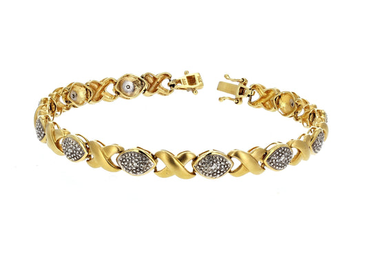 XO Yellow Gold  bracelet