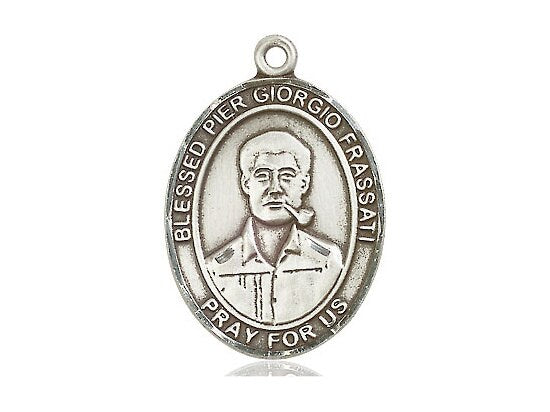 Blessed Pier Giorgio Frassati Sterling Silver Pendant Only (No Chain)