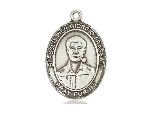 Blessed Pier Giorgio Frassati Sterling Silver Pendant Only (No Chain)